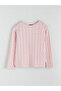 Lcw Vision Pink Boat Neck Self-Patterned Women's Knitwear Sweater - 5