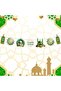 زينة ترحيبية لرمضان - أخضر - 2