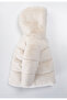 2-7 Years Old Hooded Plush Fleece Inside Girl's Coat - 4