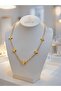 Minimalist Design Clover Motif Steel Necklace - 4