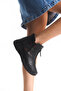 Genuine Leather Full Orthopedic Special Sole Cold Weather Resistant Rubber Sole Mother Boots - 2