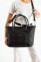 Mega Polo Faux Leather Crossbody Shoulder Bag - 5