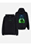 The Matrix Printed Black Hooded Hoodie Sweatshirt Hoodie
