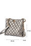 Women's Gray Chain Detailed Hand & Shoulder Bag C3008 - 3