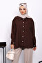 Brown Stone Gabardine Shirt