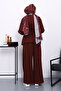 Burgundy Belted Trouser Suit - 4
