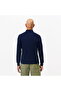 Paris Men's Regular Fit Long Sleeve Navy Blue Polo - 3