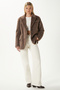 Women's Tylor Brown Faux Fur Coat