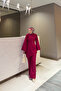 Helin Tesettür Burgundy Set