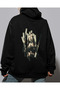 سويت شيرت مطبوع عليه موناليزا - 4
