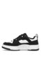 25K359-4 Women's Genuine Leather Classic Sneaker Black - 3