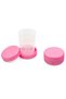 Pahar pliabil 145 ml, roz, plastic - 2