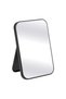 Table Mirror, Rectangular, Stand, Black, 13.5x20cm