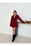 Buttoned Jacket Dress with Waist Detail - 7