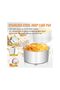 8 Inch Stainless Steel Round Cake Pan Non-Toxic Deep Pan for Chiffon Cheesecake - 2