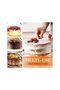 8 Inch Stainless Steel Round Cake Pan Non-Toxic Deep Pan for Chiffon Cheesecake - 5