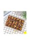 Brownie Cake Pan Nonstick with Dividers 18 Pre-Slice Tray Square Carbon Steel 12x8x2 Inch - 2