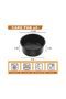 4 Inch Cake Pan 4 Piece Nonstick Round Baking Molds Stainless Steel Core 2 Inch Deep - 2