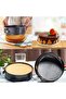3pcs Springform Cake Tin Set – Nonstick Square, Heart & Round Pans 20/22/24cm with Removable Bottom - 5