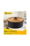 10-Inch Nonstick Angel Food Cake Pan – One-Piece Tube Pan for Baking Pound and Chiffon Cakes - 5