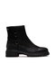 Women's Genuine Leather Casual Daily Boots 25K 1950860K Z Black Nubuck