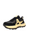 Men's Thick Non-Slip Rubber Sole Lace-Up Color Detailed Sneakers Shoes - 5