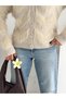 Beard Fabric Soft Textured Button Detailed Knitwear Cardigan - 6