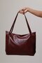 Women's Casual Soft Shoulder and Arm Bag - 4