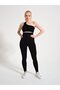 Women's Black High Waist Firming Two Sizes Body Shaper Stylish Slip Corset Leggings
