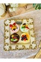 Valonia Gold Large Size Square Presentation Service 26cm