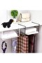 2 Pack Under Shelf Mesh Basket – Multipurpose Hanging Storage Organizer for Kitchen Pantry - 2