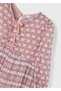 Girl's Pink Tulle Dress (4-10 Years) – Floral Pattern, Cotton Lining, Ribbon Detail - 3
