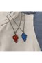 The Song of the Opposites' Fire and Water Necklace Duo - 3