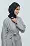 Silky Jacquard Series Mk Line Pattern Shawl - 2