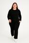 Plus Size Stretchy Tracksuit Set