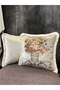 غطاء وسادة كلاسيك-9265 ثنائي اللون مقاس 43×43 - 3