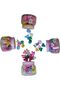 Latest Trending Multishape Assorted Plastic Hair Clips and Accessories for Kids, Multicoloured, Set - 4
