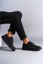 Slw170 Tornado Lace-Up Skin Men's Casual Sports Classic Shoes Cst - Black - 3