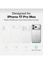 iPhone 17 Pro Max (6.9 Inch) Compatible Shiny Diamond Rhinestone Diamond Sequin Glitter Lux Cover Case - 3