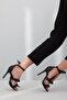 Marzia Three-Stripe Ribbon Detailed Black Matte - 6