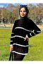 New Season Striped Knitwear Set - 2