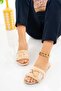 3-Pack Women's Furry Slippers Daily Home Slippers Guest Dowry Bundle Bride 3-Piece Slipper Set - 5