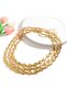 Multi-Necklace with Sequin Details - 5