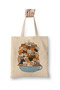 Cute Cats Cats White Cloth Bag Long Handle Shopping Bag Beach Bag