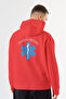 Red Paramedic Hooded Sweatshirt Unisex - 3