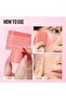 Cheek & Lip Dewy Bar 03 Peach Cobbler | Creamy Blusher & Balm Multi-Stick, 10g - 7