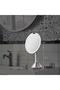 8 Round Sensor Makeup Mirror, Touch Control, 5X Magnification, Rechargeable - 3