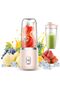 Portable Electric Smoothie Blender Maker Small Glass Juice Cup, Automatic Fresh Fruit Juicer