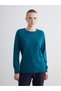 Özmarka New Season Crew Neck Floral Women's Knitwear Sweater