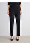 Lcwaikiki Classicblack Plus Size Elastic Waist Women's Cigarette Pants - 2